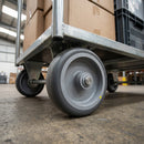 75mm Anti-Static Rubber Wheel – 8mm Bore, 75kg Load Capacity