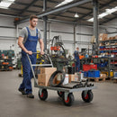 260mm Puncture Proof Microcellular Wheel – Heavy Tread Pattern, 120kg Load Capacity