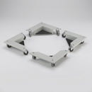Heavy Duty Corner Transport Skates 300mm x 300mm x 75mm