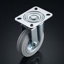 125mm Swivel Castor with Grey Rubber Wheel