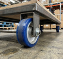 85mm Polyurethane Pallet Roller - 20mm Bore, 66mm Hub Length