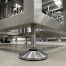 50mm Hygienic Stainless Steel Adjustable Levelling Foot – M12 x 68mm