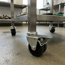 50mm Twin Wheel Braked Castor - 60kg Load Capacity
