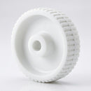 100mm Nylon Wheel - 15mm Plain Bore