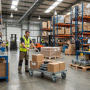 100mm Braked Swivel Bolt Hole Castor | Grey TPR Wheel | 100kg Capacity