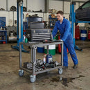 100mm Braked Swivel Bolt Hole Castor | Anti-Static Polyurethane | 150kg Capacity