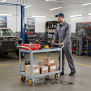 125mm Polyurethane Tyred Wheel with Aluminium Centre – 275kg Load Capacity