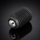 Blackened Steel Threaded Ball & Spring Plunger M20
