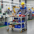 125mm Polyurethane Tyred Wheel with Aluminium Centre – 275kg Load Capacity