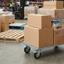 160mm Braked Swivel Bolt Hole Castor | Aluminium Centre | 350kg Capacity