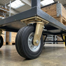 250mm Leading Brake Castor - 600kg Load Capacity