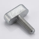 Stainless Steel Male Wing Knob M10 x 36mm Diameter