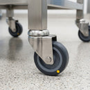 60mm Stainless Steel Swivel Bolt Hole Castor – ESD Wheel