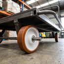 125mm Polyurethane Wheel - 15mm Bore, 300kg Load Capacity