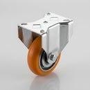 125mm Fixed Castor – Soft Ergonomic Polyurethane Wheel