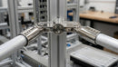 Nickel Plated Angled Tube Bracket – 28mm OD