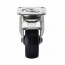 100mm Stainless Steel Braked Castor – High Temp Phenolic Wheel
