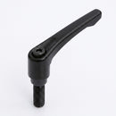 Male Adjustable Clamping Handle M6 x 16mm Thread
