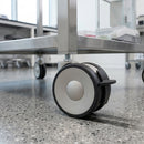 Braked Castors 65mm with M10×25 mm Threaded Stem