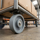 150mm Grey Cast Iron Wheel - 15mm Bore with Ball Bearing