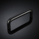 Black Aluminium Bridge Handle 129mm x M8 Thread