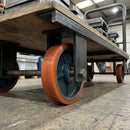 150mm Polyurethane Wheel – Cast Iron Centre, 40mm Tread