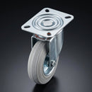 80mm Pressed Steel Swivel Castor – 60kg Load Capacity