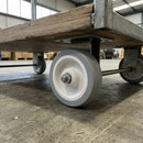 75mm PVC Wheel Plain Bore 8mm