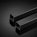Black Steel Square Tube 25 x 25mm, 3m Length (Pack of 2)