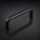 Black Aluminium Bridge Handle 108mm with M5 Thread