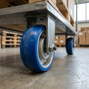 200mm Polyurethane Wheel on Nylon Centre – Ball Bearing
