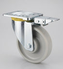 160mm Directional Lock Castor White Nylon 350kg Load Capacity