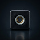 50mm x 50mm M10 Metal Thread Heavy Duty Ribbed Insert