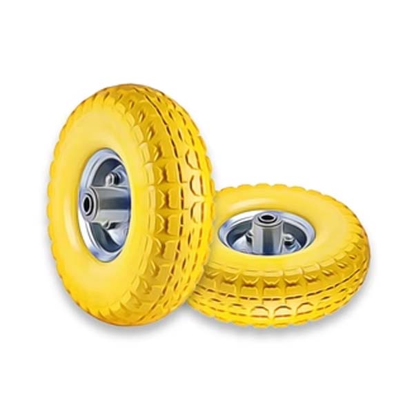 Standard 260mm Puncture Proof Sack Truck Wheel With Offset Bore (4.10/3.50-4 Tyre - 16mm Bore)