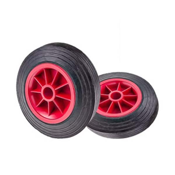 160mm Plastic Centered Industrial Trolley Wheel (1/2", 20mm, 25mm & 1" Bore Choice)