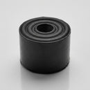 34.9mm Black Natural Rubber Door Stop - 25.4mm Height