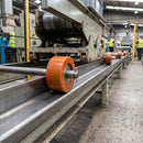 65mm Polyurethane Guide Roller – 12mm Bore, 15mm Tread