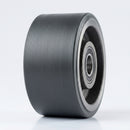 Yellow Polyurethane Wheel 100mm with 20mm Ball Journal Bearing