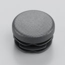 10mm Round Tube Insert - Black, Textured Finish