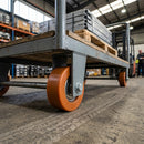 60mm Polyurethane Guide Roller – 20mm Bore, 150kg Load