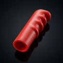 22mm PVC Red Finger Handgrip - 101mm Length