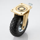 300mm Heavy Duty Swivel Castor – Pneumatic Wheel, 450kg Capacity