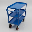 3 Tier Large Heavyweight Tray Trolley 350kg Capacity
