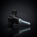 Male Handwheel M6 x 25mm Thread Length, 38mm Diameter