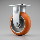 200mm Fixed Castor with Ergonomic Wheel – 544kg Load Capacity