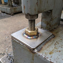 40 x 40mm Square Stainless Steel M8 Threaded Weld Plate