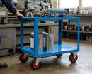 Heavy Duty Table Truck 895h x 720w x 1135d mm 2 Steel Decks