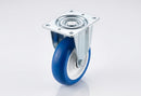 150mm Fixed Castor – Polyurethane Wheel on Nylon Centre
