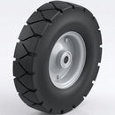 455mm Elastic Rubber Wheel – 30mm Bore, 1415kg Load Capacity