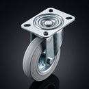 150mm Pressed Steel Swivel Castor – 130kg Load Capacity